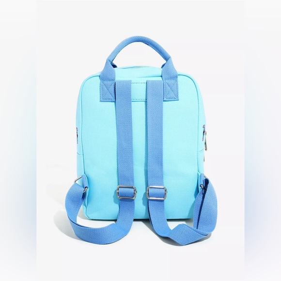 BNWT - Loungefly Disney Lilo & Stitch Heads Canvas Mini Backpack - Picture 3 of 4